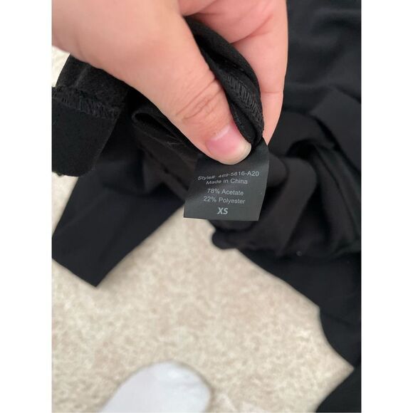 Jenni Kayne Kate Crepe V Neck Long Sleeve Maxi Dress - Picture 6 of 6